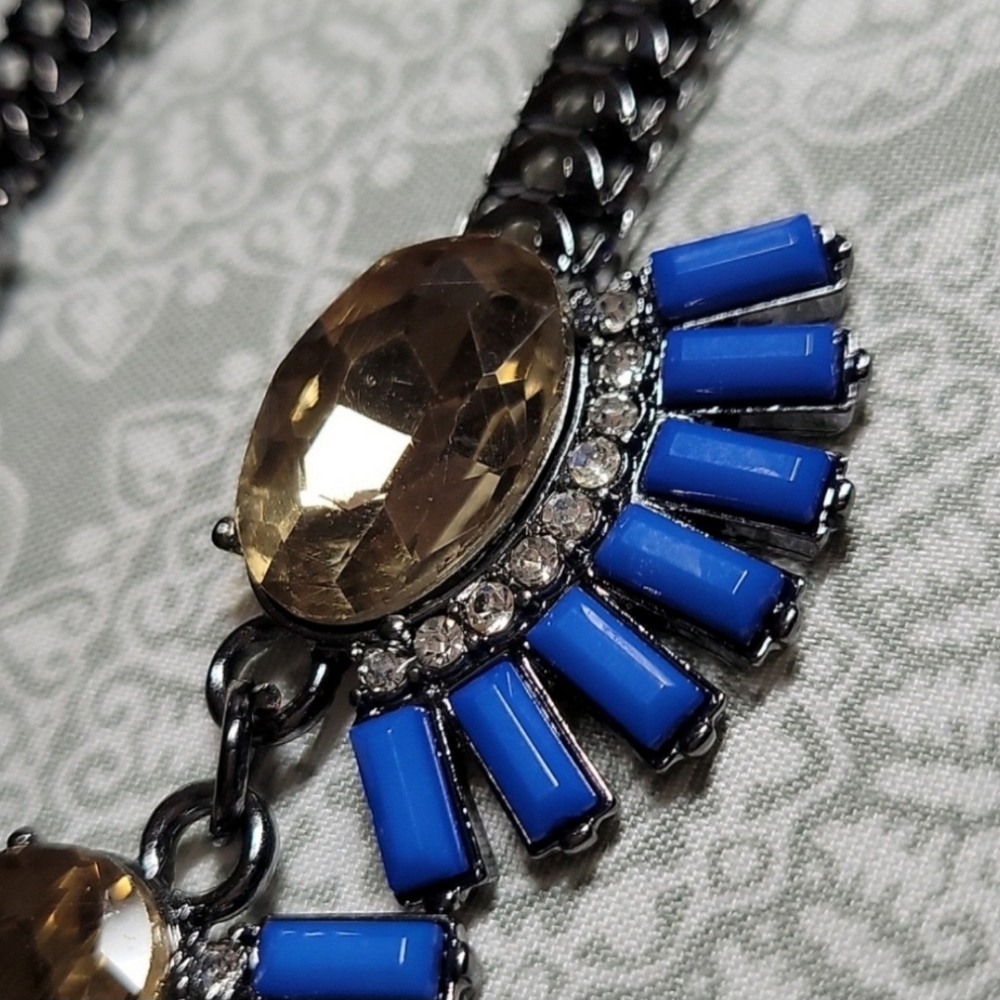 Sterling Forever Gun Metal CZ Necklace - Picture 3 of 8